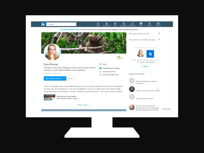 Check Out These Simple Tips to Help Improve Your LinkedIn Profile